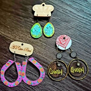 Boutique Handmade earrings